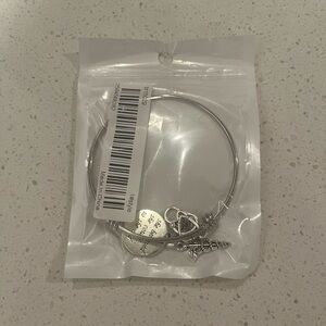 Nursing Silver Charm Bracelet